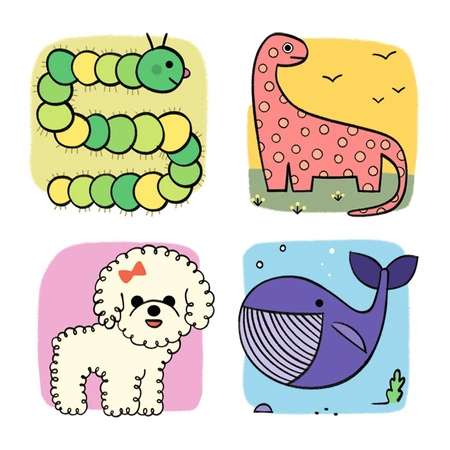 Eduludo Krok po kroku ZWIERZAKI I SPÓŁKA DJ08269