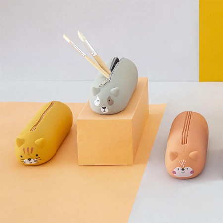 Silikonowy piórnik Miquelrius - Kotek