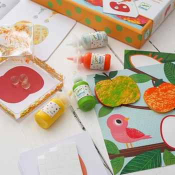 Zest. art. malowanie kulkami NATURA DJ09685