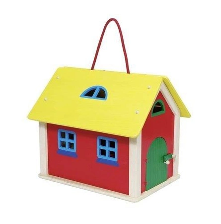 Przenośna farma dla dzieci domek drewniany Goki 51916