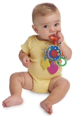 Zawieszka z gryzakami Whoozit 211790-Manhattan Toy, zabawki dla niemowląt