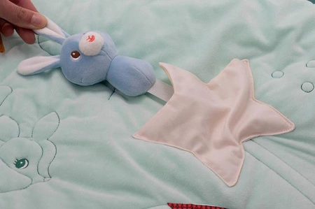 LILLIPUTIENS Aktywizująca mata do zabawy i śpiwór 2w1 Sarenka Stella 0 m+