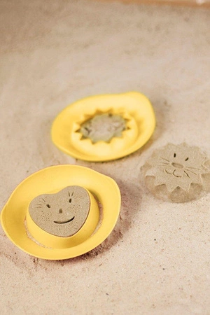 QUUT Set plażowy Mini Ballo + Cuppi + Magic Shapers Heart w worku