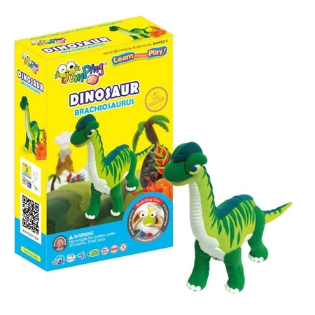 Jumping Clay | Zestaw kreatywny Dinozaur - Brachiosaurus