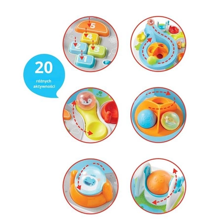 Skip Hop Stolik do Zabaw z Piłeczkami Let’s Roll Explore&More
