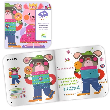 Zestaw artystyczny KOLAŻE BŁYSKOTKI DJ00090