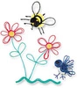 Woskowe sznureczki Wikki Stix - Rainbow Pak 24 szt
