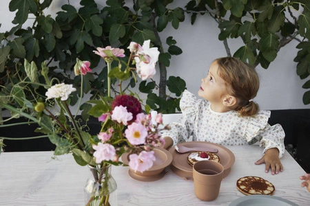 Elodie Details - Śliniak z długim rękawem - Autumn Rose