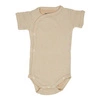 Lodger Body kopertowe niemowlęce krótki rękaw bawełniane beżowe Ciumbelle Ivory r. 56