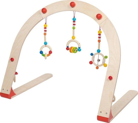 Drewniany stojak z zabawkami Feeria 766104-Heimess, zabawka dla niemowlaka