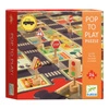 Puzzle ulice w mieście ze znakami drogow. DJ07161