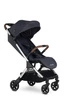 Easywalker Jackey Special Edition Kompaktowy, samoskładający się wózek spacerowy z torbą transportową Platinum