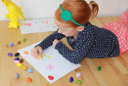 Kredki Crayon Rocks w bawełnianym woreczku - 16 kolorów