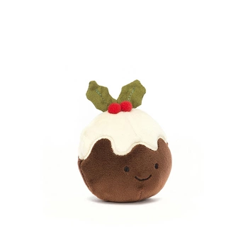 JellyCat Festive Folly Pudding świąteczny 10x8cm