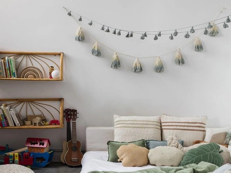 Poduszka Duetto Olive Natural Lorena Canals