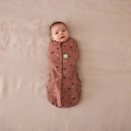 ergoPouch Otulacz Śpiworek  0-3M 1.0TOG Forest Friends