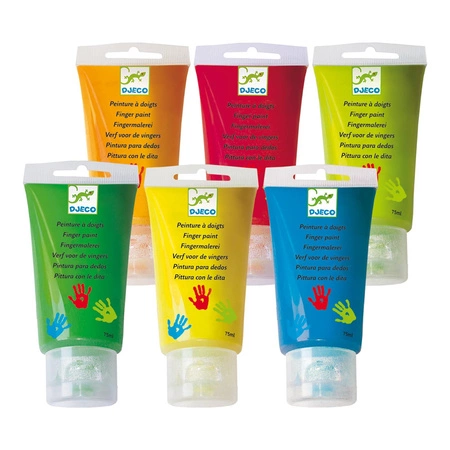Farby do malowania palcami (kpl 3 op.) DJ08860
