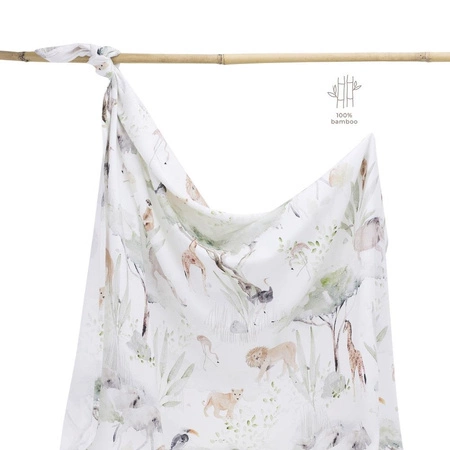Otulacz 100% Bamboo 75x100cm - Sawanna