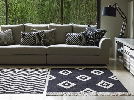 Lorena Canals Dywan bawełniany Zig-Zag 80 x 230 cm