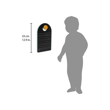 Przenośna dwustronna tablica z akcesoriami 3+, Janod