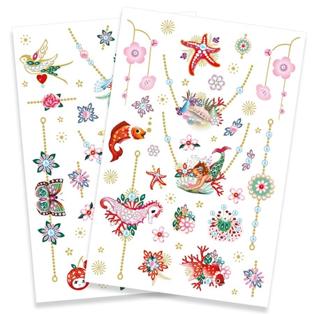 Djeco Tatuaże metaliczne KLEJNOTY FIONY DJ09586