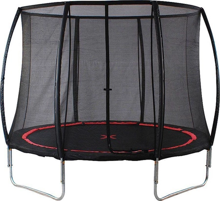 Trampolina ogrodowa dla dzieci z siatką zabezpieczającą Black Spider Small Foot 10063