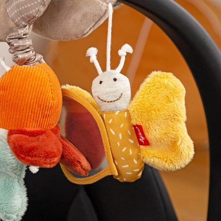 Zabawka rozwojowa Spirala Motyle grzechotka lusterko gryzak dzieci sigikid