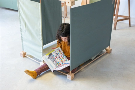 Drewniane klocki konstrukcyjne Maxi Trigonos Kernel Arbaro - 44 el.