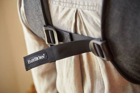 BABYBJORN ONE - nosidełko, Denim Szary/Ciemnoszary