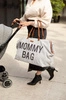 Childhome Torba Mommy bag Kanwas Szara
