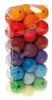 Koraliki o średnicy 30 mm, 36 szt., kolorowe, 3+, Grimm's