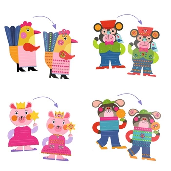 Zestaw artystyczny KOLAŻE BŁYSKOTKI  DJ00090