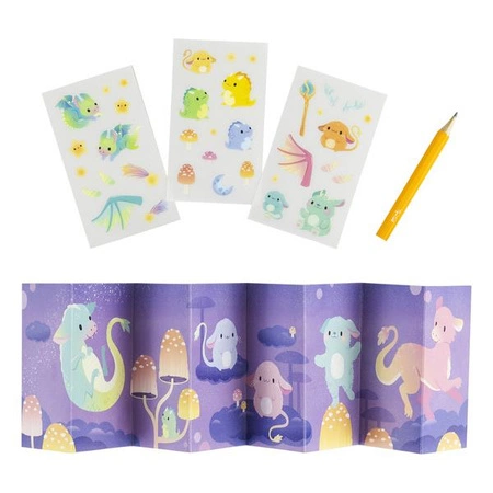 Tiger Tribe Zestaw z Folią Transferową - Zaczarowane Stworzenia