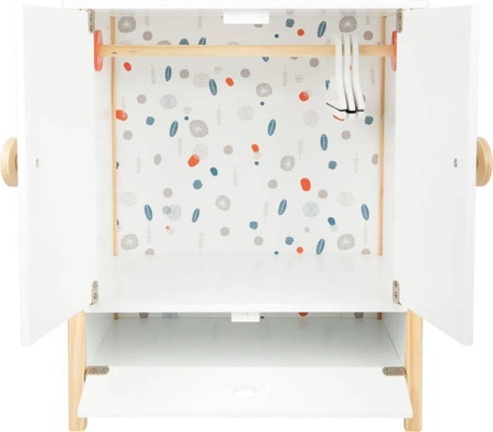 Drewniana szafa dla lalek Little Button 11812-Small Foot, meble dla lalek