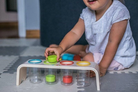 Drewniana układanka Sortowanie kolorów Essentiel, Janod