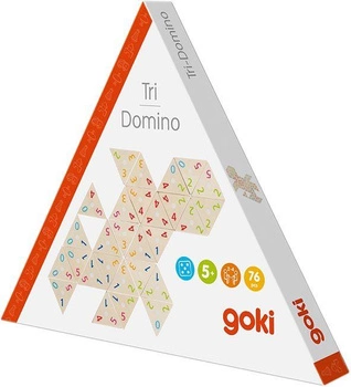Gra logiczna Tri-domino, 56894-goki, gry drewniane