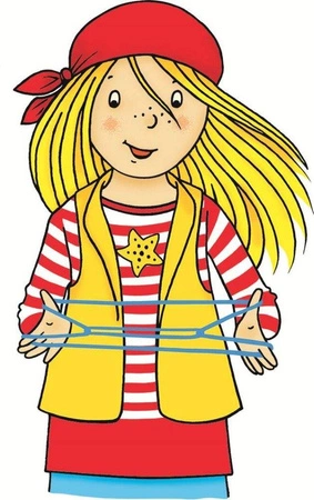 Zabawa w sznurek Wielka piątka 58778 -Goki Peggy Diggledey, zręcznościowe gry dla dzieci