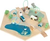 Drewniana kostka edukacyjna aktywizująca Pies i kot 12231-Small Foot, zabawki edukacyjne