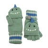 FlapJack Rękawiczki Dziecięce z Klapką Dinozaur L