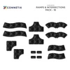 Connetix - Klocki magnetyczne Ramps & Intersections Pack - 16 el.