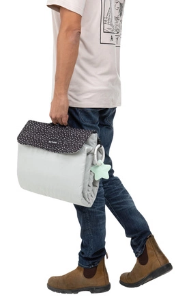 Mata edukacyjna/podróżna XL 140x113 cm - Décor czarno-biała