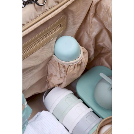 Childhome Torba Mommy Bag Pikowana Beżowa
