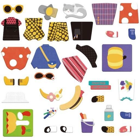 mierEdu Układanka magnetyczna - Artyści ME083