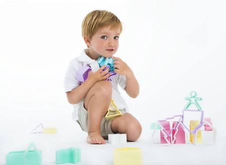 DENA 6 x Kid + 6 x House + 6 x Tree PASTEL