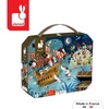 Puzzle w walizce Wyprawa po skarb 36 elementów 4+ Made in France, Janod