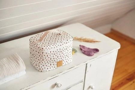Lassig Casual Label Kuferek podróżny na akcesoria Flowers white