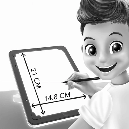 Buki tablet 3w1 z podświetleniem led do rysowania
