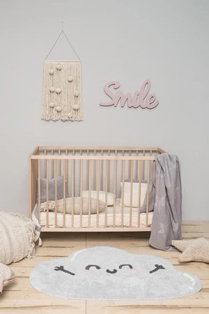 Lorena Canals Dywan bawełniany Happy Cloud, Mr Wonderful & Lorena Canals 85 x 120 cm