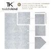 TODDLEKIND Mata do zabawy piankowa podłogowa Prettier Playmat Persian Smoke Grey