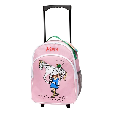 WALIZKA NA KÓŁKACH PIPPI, RÓŻOWA